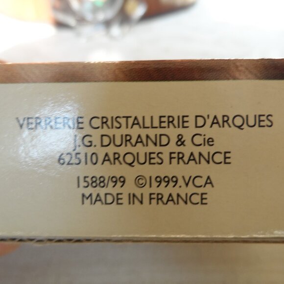 Cristal D' Arques France Crystal 24%Pb0 Picture Frame Vintage 1999- 2pcs- $35 - Picture 5 of 6